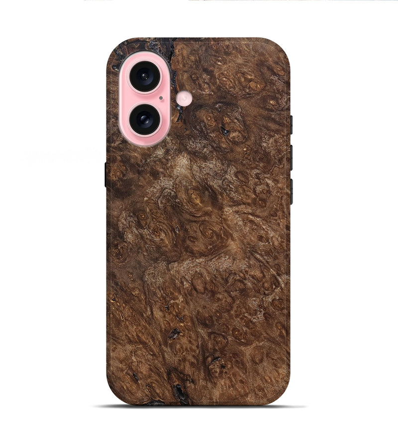 iPhone 16 Wood Live Edge Phone Case - Horatio (Solid Wood, 823982)