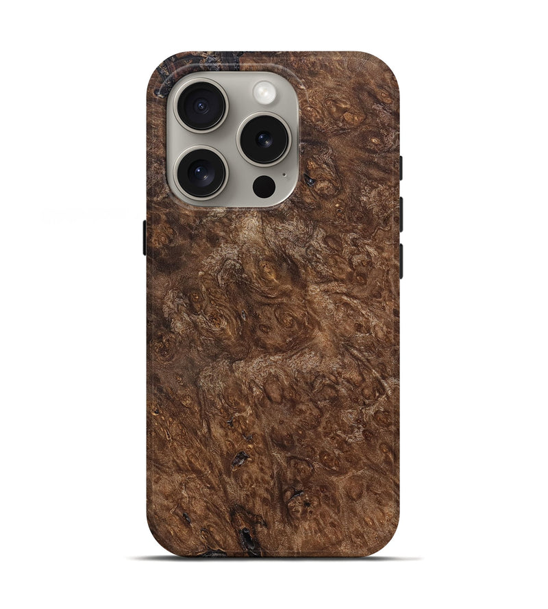 iPhone 16 Pro Wood Live Edge Phone Case - Horatio (Solid Wood, 823982)