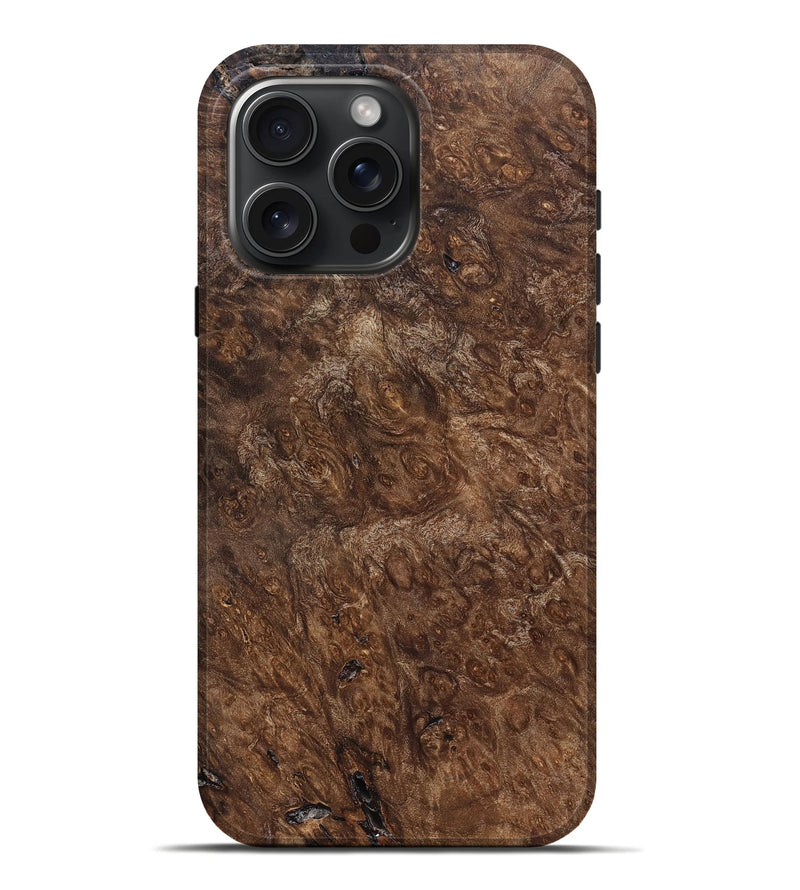 iPhone 16 Pro Max Wood Live Edge Phone Case - Horatio (Solid Wood, 823982)