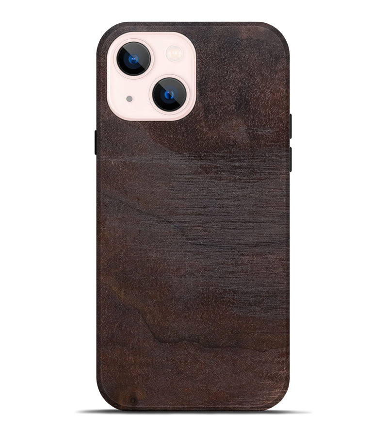 iPhone 14 Plus Wood Live Edge Phone Case - Archie (Solid Wood, 823986)