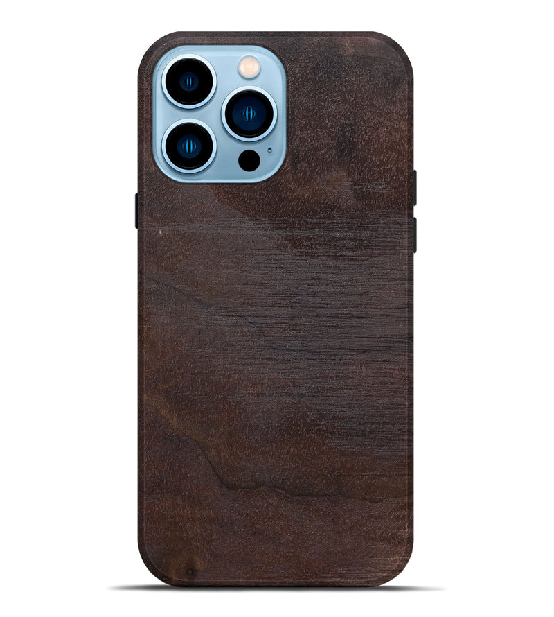 iPhone 14 Pro Max Wood Live Edge Phone Case - Archie (Solid Wood, 823986)
