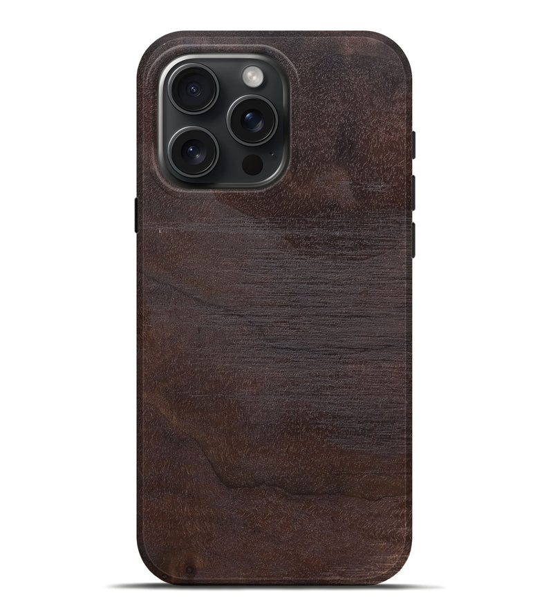 iPhone 16 Pro Max Wood Live Edge Phone Case - Archie (Solid Wood, 823986)