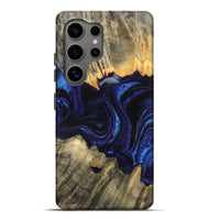 Galaxy S25 Ultra Wood Live Edge Phone Case - Rollie (Blue, 823991)