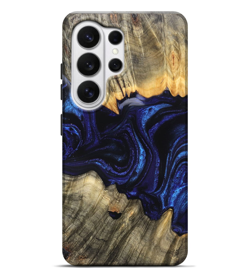 Galaxy S26 Ultra Wood Live Edge Phone Case - Rollie (Blue, 823991)
