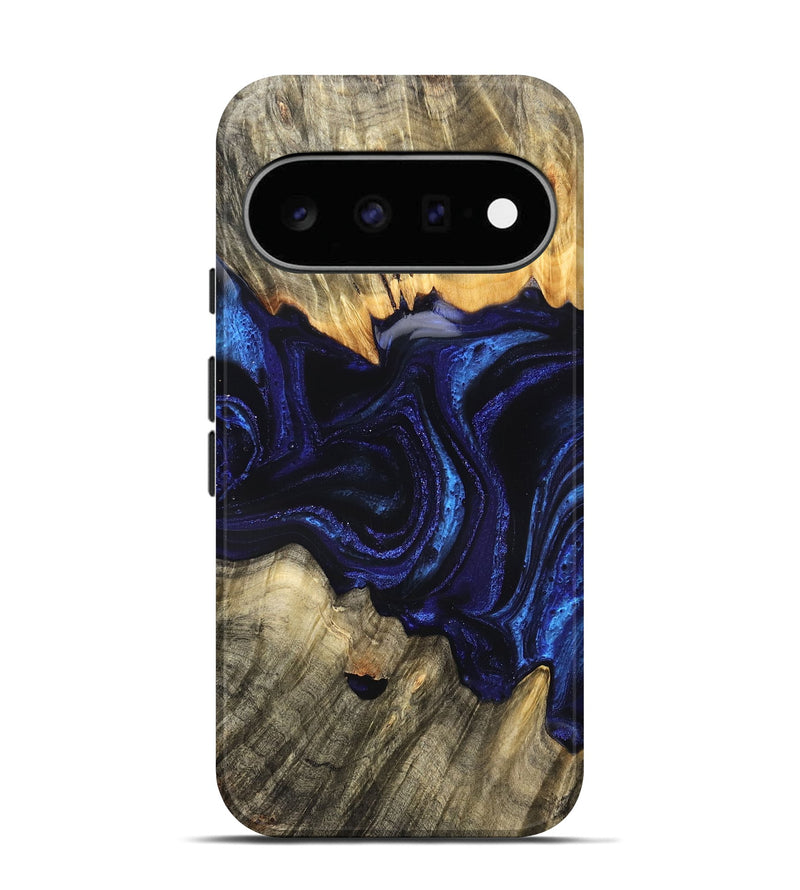 Pixel 11 Wood Live Edge Phone Case - Rollie (Blue, 823991)