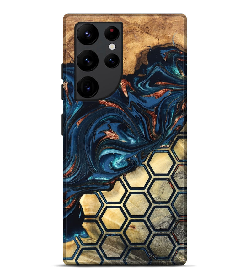 Galaxy S22 Ultra Wood Live Edge Phone Case - Shannan (Pattern, 823992)