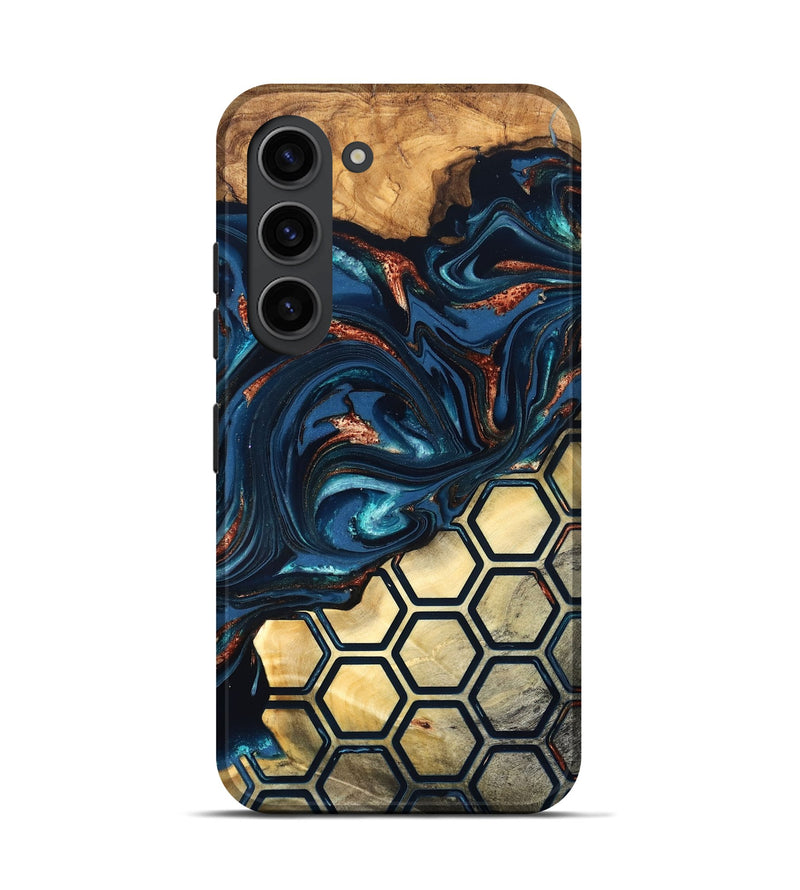 Galaxy S23 Wood Live Edge Phone Case - Shannan (Pattern, 823992)
