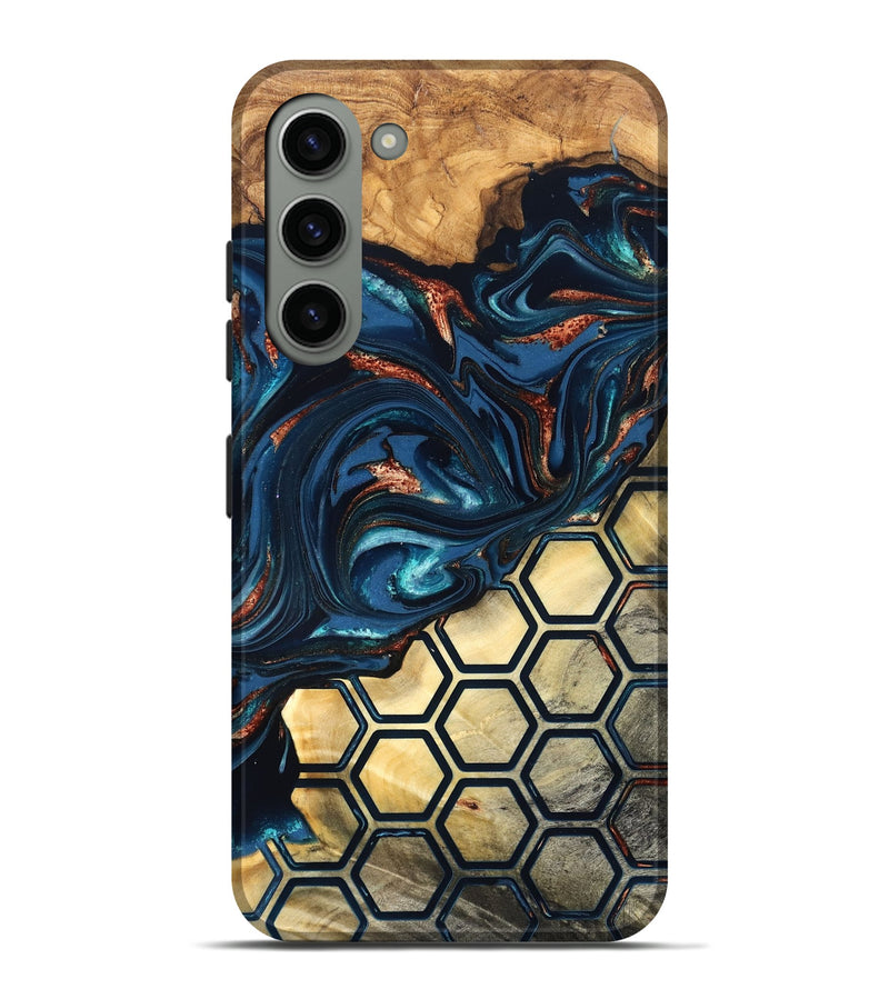Galaxy S23 Plus Wood Live Edge Phone Case - Shannan (Pattern, 823992)