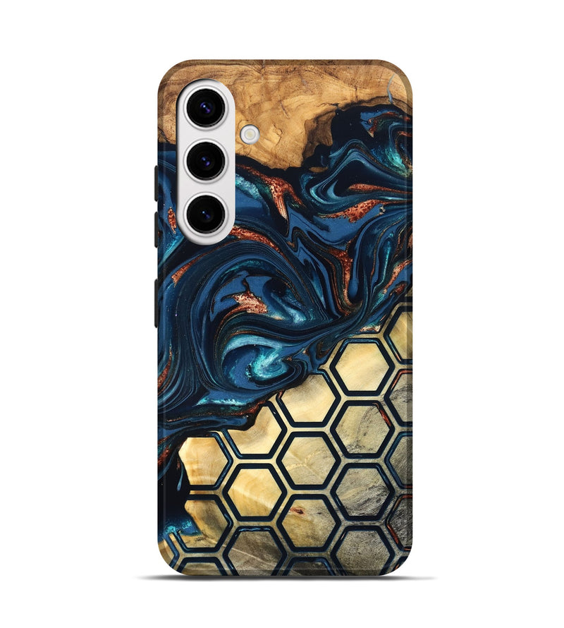 Galaxy S25 Wood Live Edge Phone Case - Shannan (Pattern, 823992)