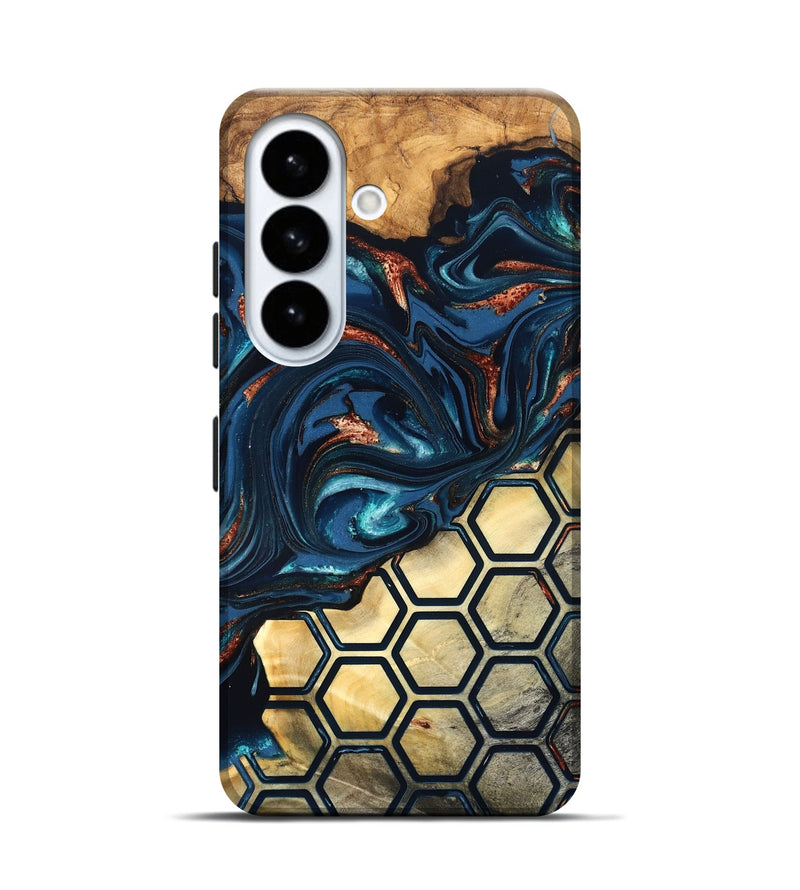 Galaxy S26 Wood Live Edge Phone Case - Shannan (Pattern, 823992)