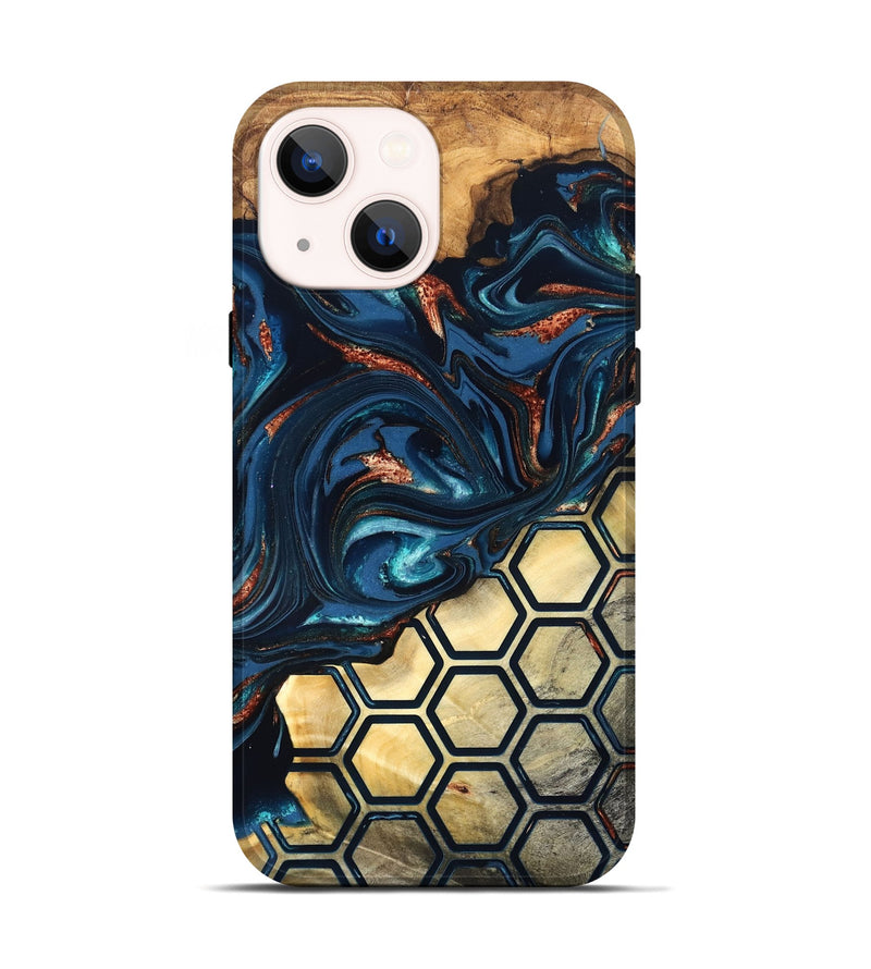 iPhone 14 Wood Live Edge Phone Case - Shannan (Pattern, 823992)
