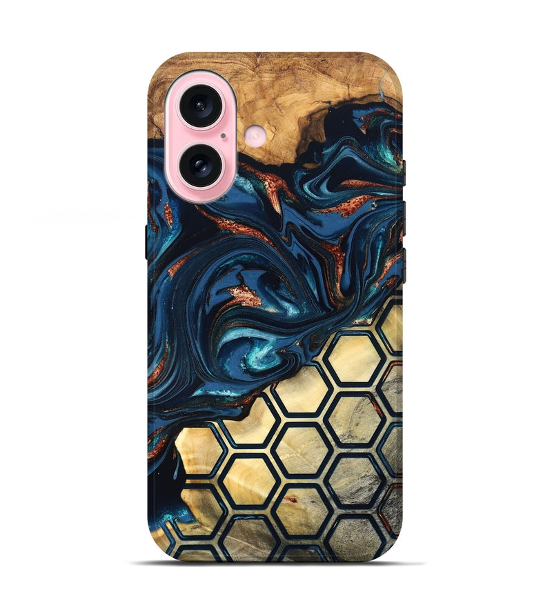 iPhone 17 Wood Live Edge Phone Case - Shannan (Pattern, 823992)