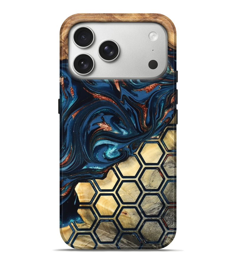 iPhone 17 Pro Max Wood Live Edge Phone Case - Shannan (Pattern, 823992)