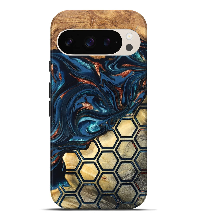 Pixel 9 Pro XL Wood Live Edge Phone Case - Shannan (Pattern, 823992)