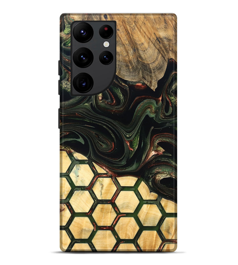 Galaxy S22 Ultra Wood Live Edge Phone Case - Wesson (Pattern, 823995)