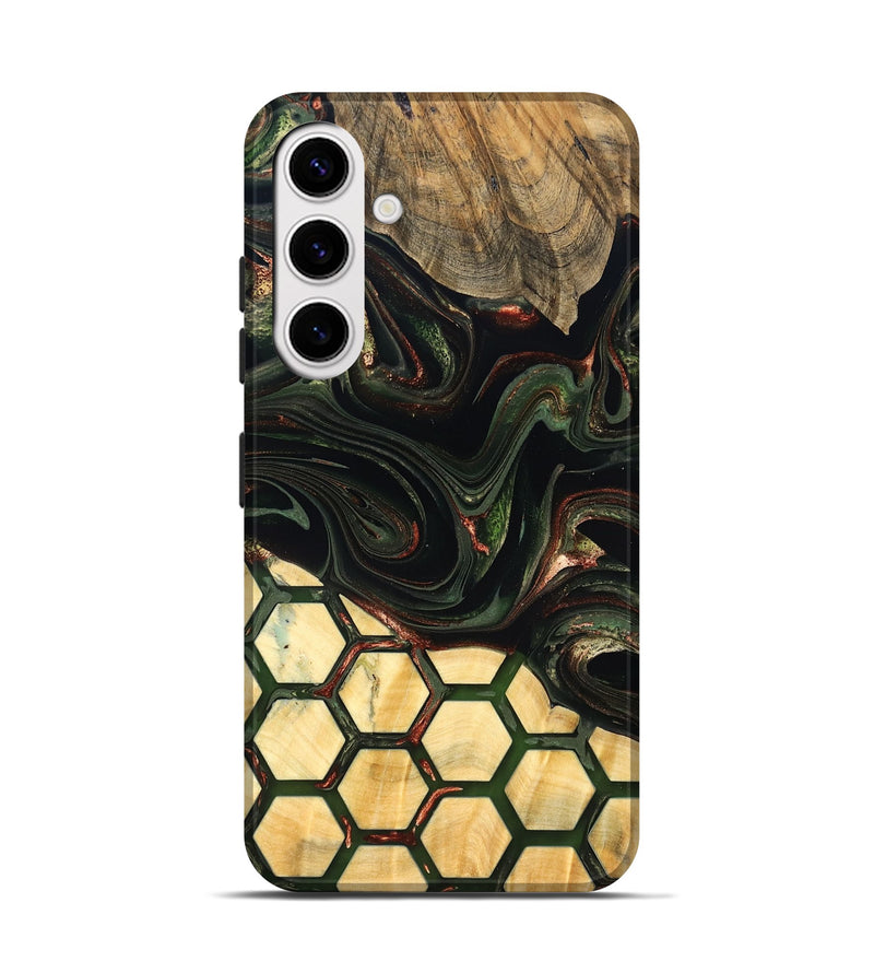 Galaxy S25 Wood Live Edge Phone Case - Wesson (Pattern, 823995)