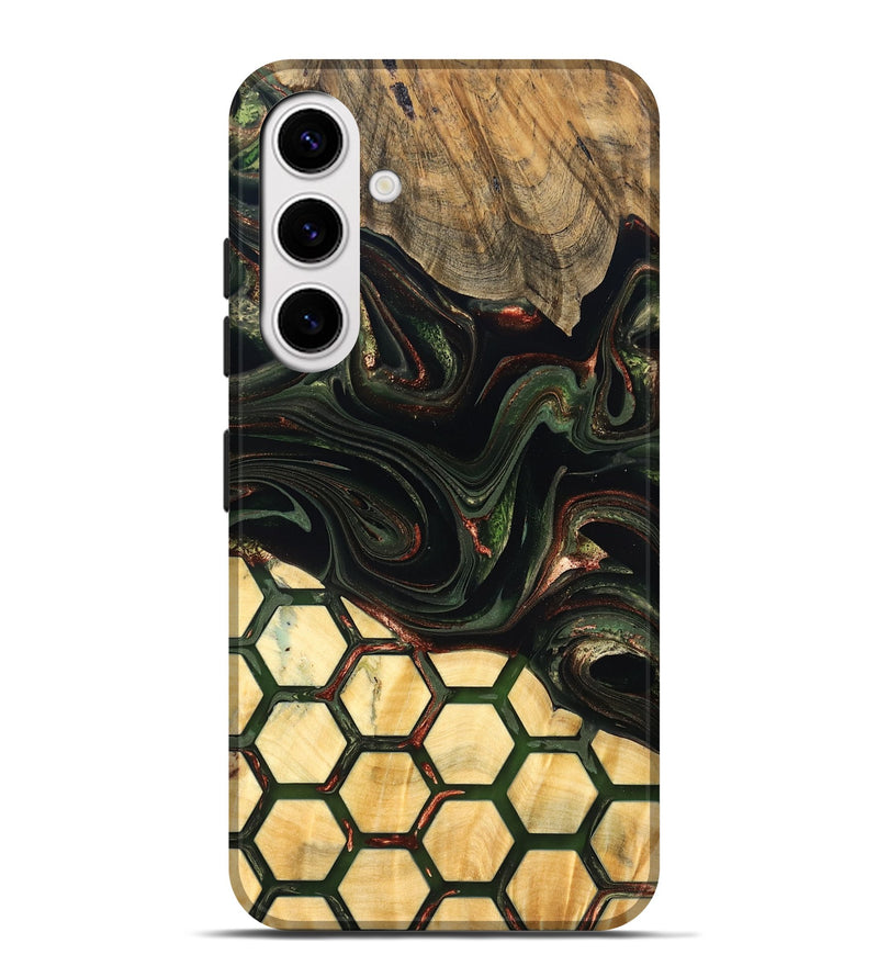 Galaxy S25 Plus Wood Live Edge Phone Case - Wesson (Pattern, 823995)