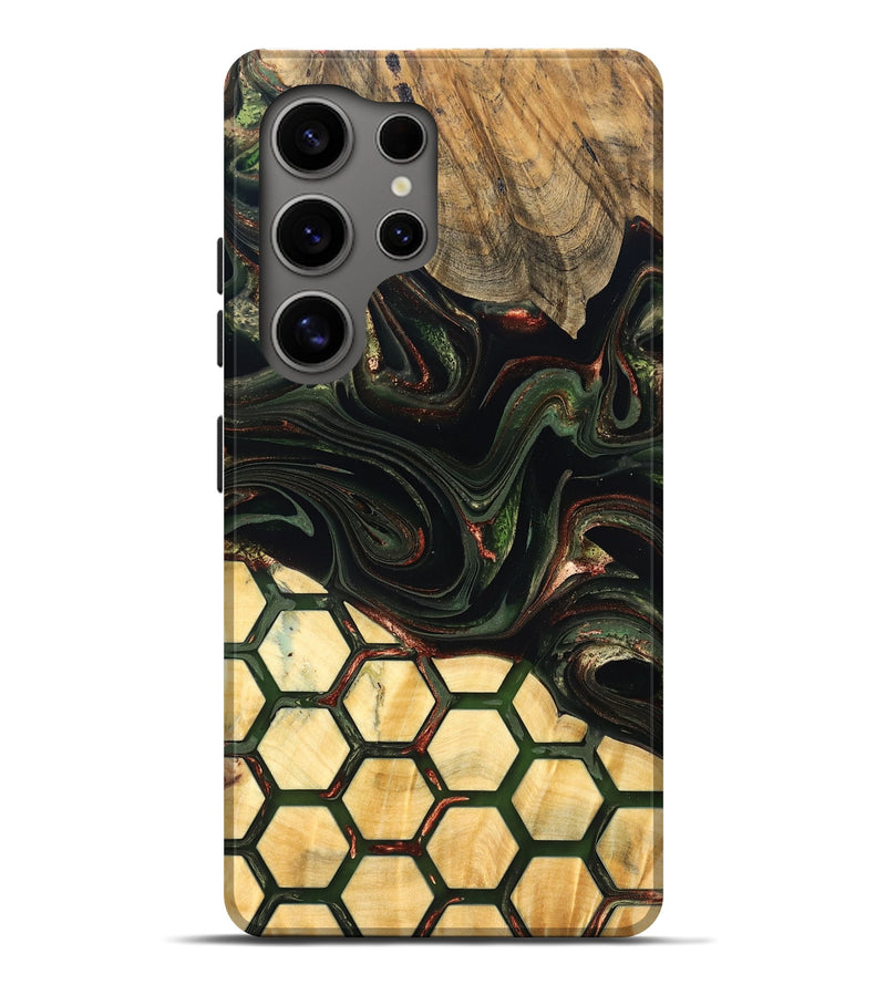 Galaxy S25 Ultra Wood Live Edge Phone Case - Wesson (Pattern, 823995)