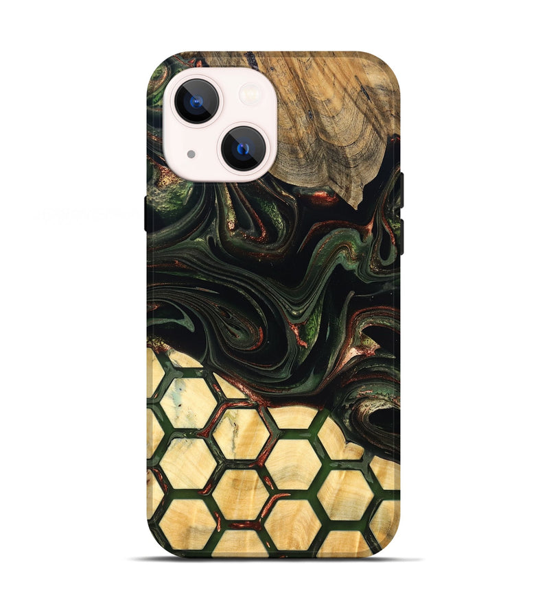 iPhone 13 Wood Live Edge Phone Case - Wesson (Pattern, 823995)