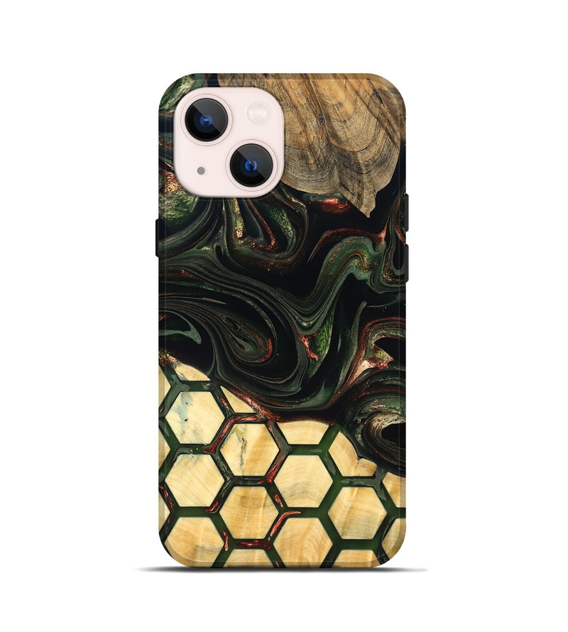 iPhone 13 mini Wood Live Edge Phone Case - Wesson (Pattern, 823995)