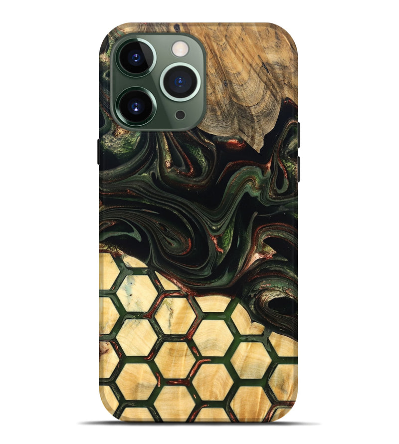 iPhone 13 Pro Max Wood Live Edge Phone Case - Wesson (Pattern, 823995)