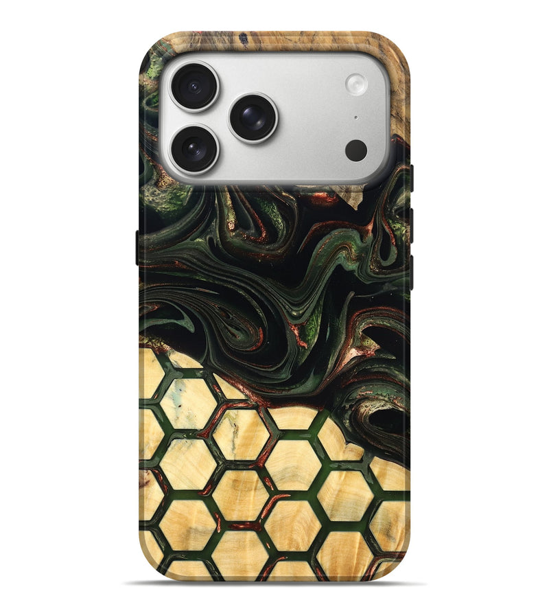 iPhone 17 Pro Max Wood Live Edge Phone Case - Wesson (Pattern, 823995)