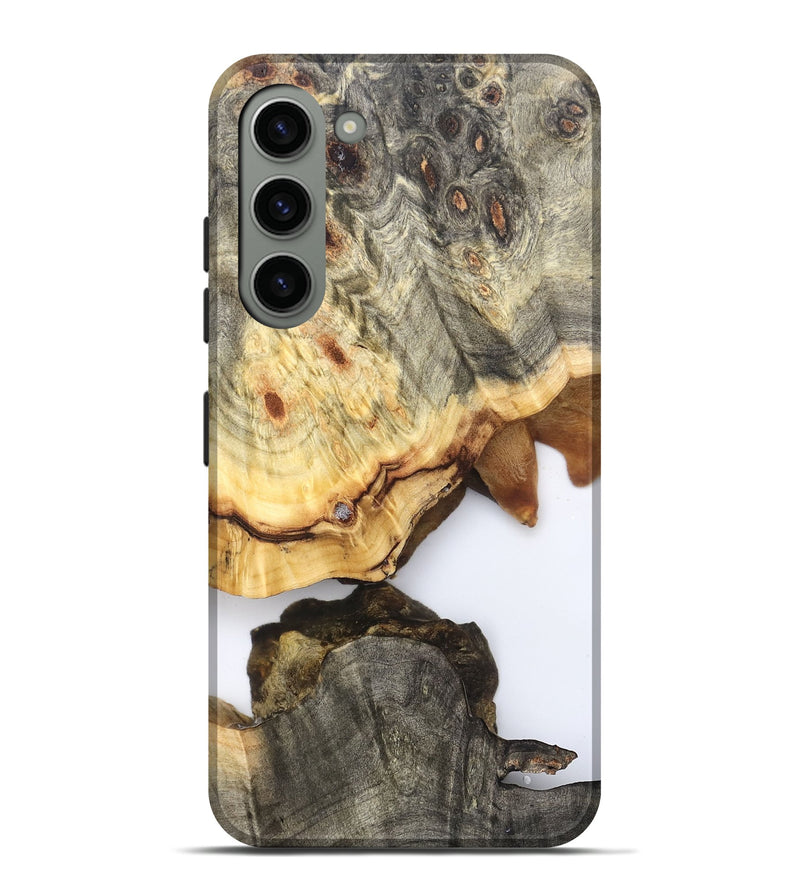 Galaxy S23 Plus Wood Live Edge Phone Case - Debbi (Clear, 823996)