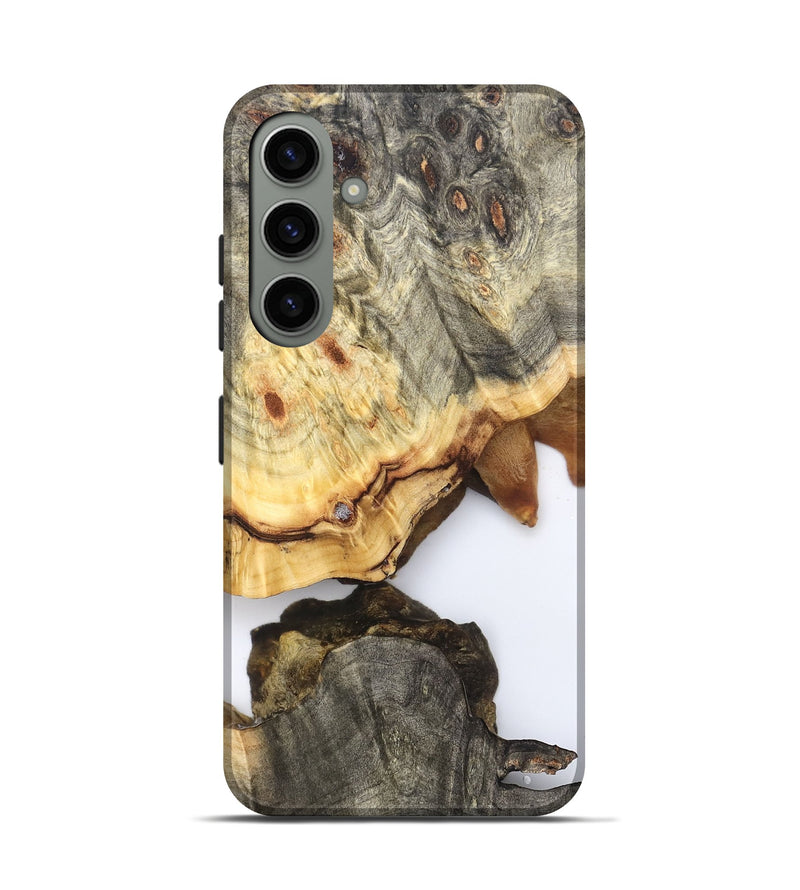 Galaxy S24 Wood Live Edge Phone Case - Debbi (Clear, 823996)