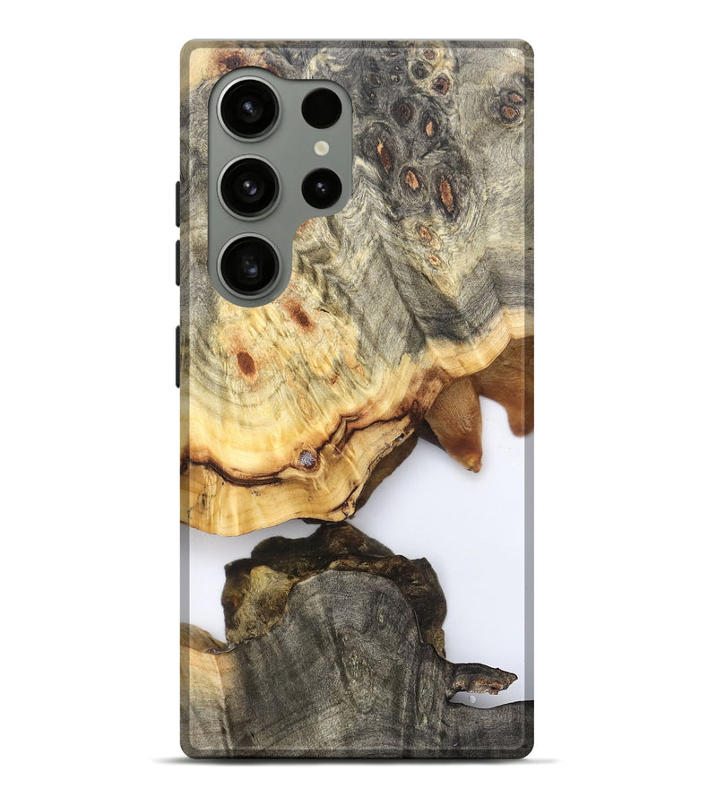 Galaxy S24 Ultra Wood Live Edge Phone Case - Debbi (Clear, 823996)