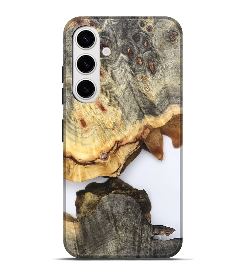 Galaxy S25 Plus Wood Live Edge Phone Case - Debbi (Clear, 823996)