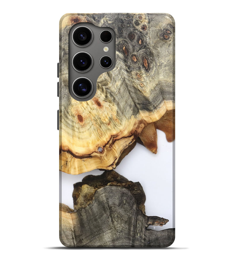 Galaxy S25 Ultra Wood Live Edge Phone Case - Debbi (Clear, 823996)