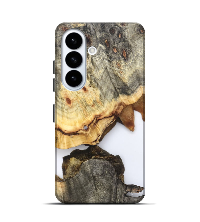 Galaxy S26 Wood Live Edge Phone Case - Debbi (Clear, 823996)