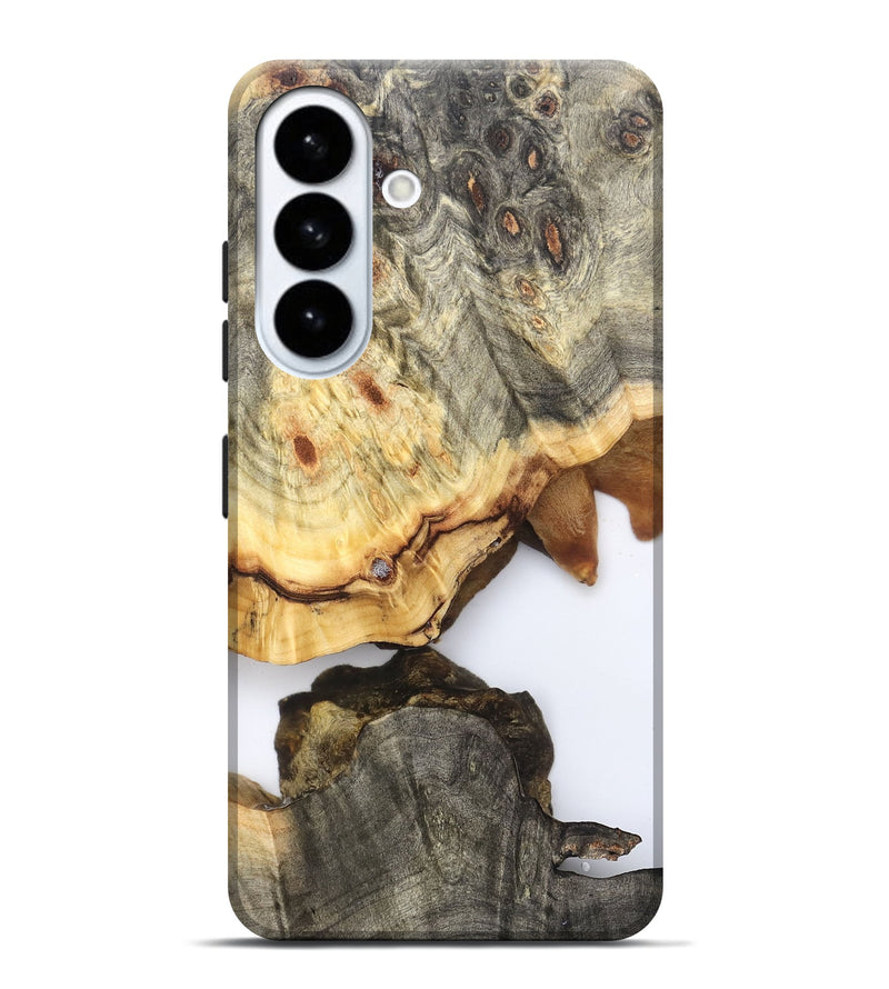 Galaxy S26 Plus Wood Live Edge Phone Case - Debbi (Clear, 823996)