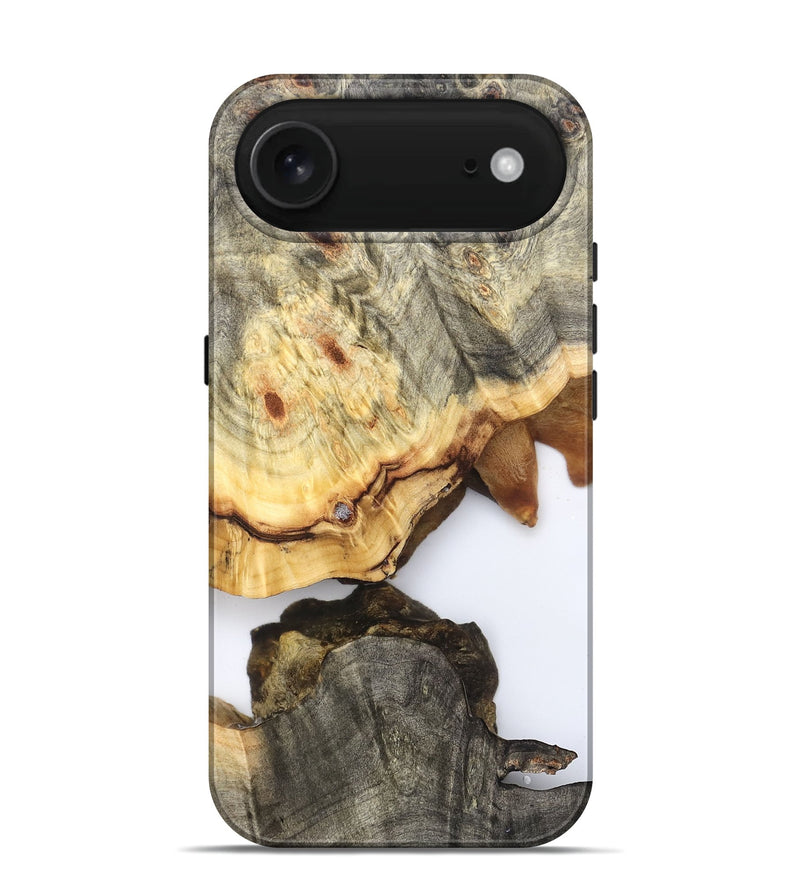 iPhone 17 Air Wood Live Edge Phone Case - Debbi (Clear, 823996)