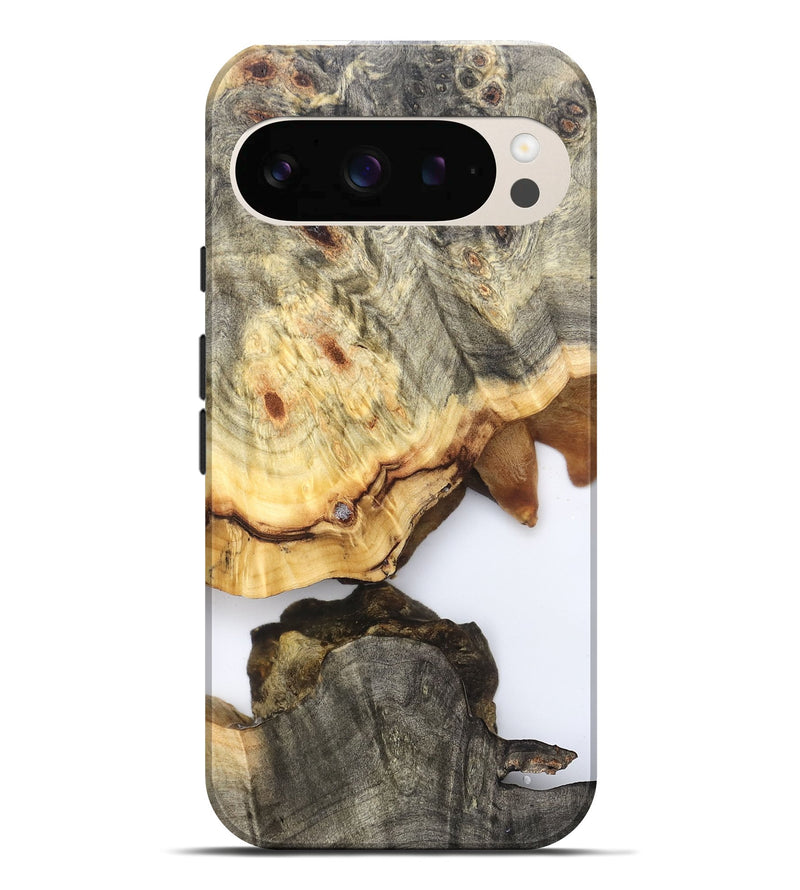 Pixel 10 Pro XL Wood Live Edge Phone Case - Debbi (Clear, 823996)