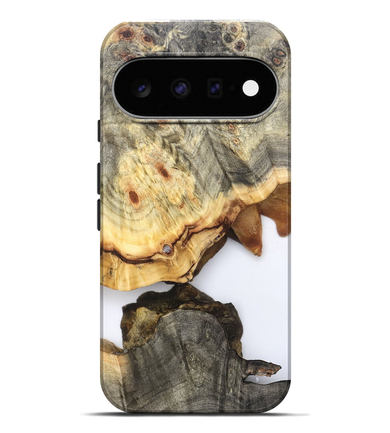 Pixel 11 Pro XL Wood Live Edge Phone Case - Debbi (Clear, 823996)