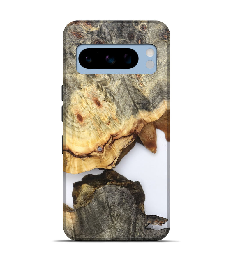 Pixel 8 Pro Wood Live Edge Phone Case - Debbi (Clear, 823996)