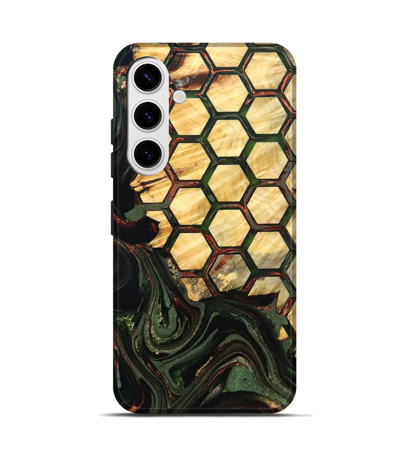 Galaxy S25 Wood Live Edge Phone Case - Ashlie (Pattern, 823997)