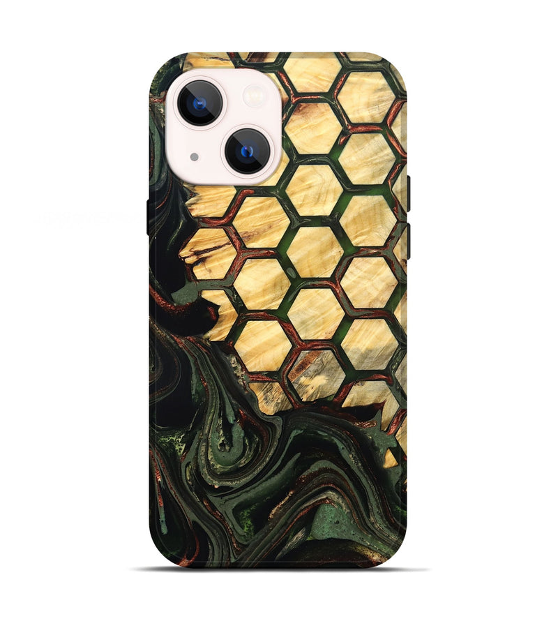 iPhone 13 Wood Live Edge Phone Case - Ashlie (Pattern, 823997)
