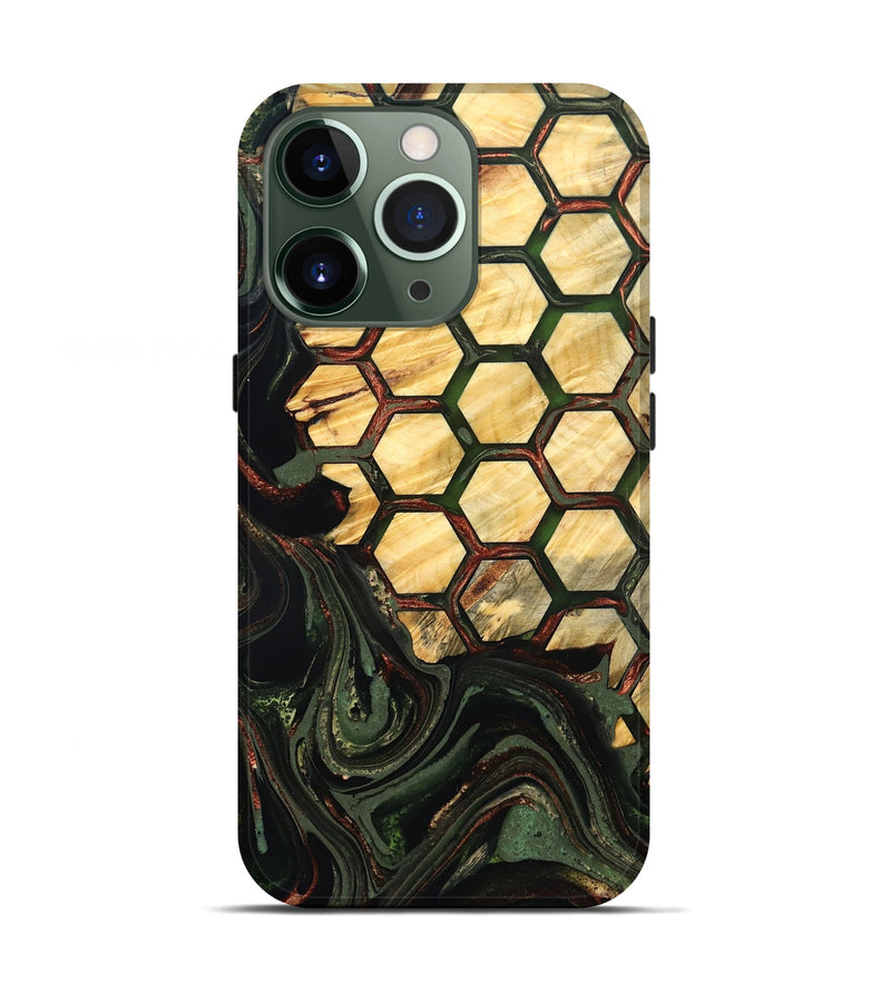iPhone 13 Pro Wood Live Edge Phone Case - Ashlie (Pattern, 823997)