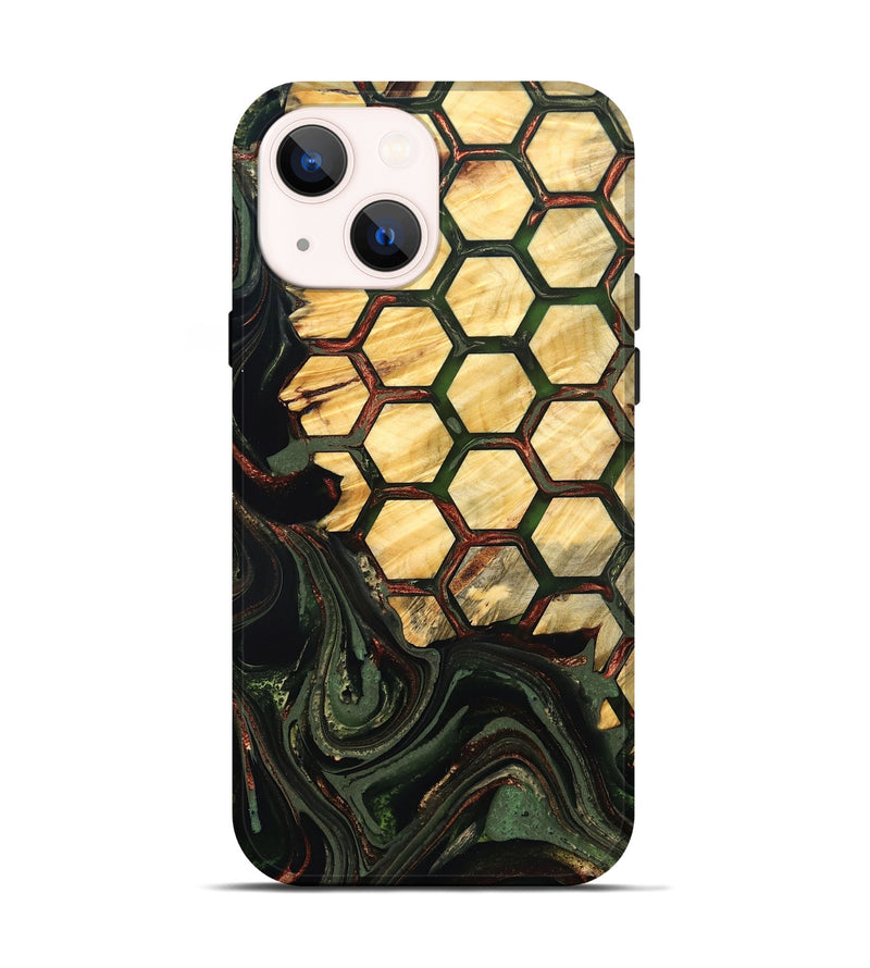 iPhone 14 Wood Live Edge Phone Case - Ashlie (Pattern, 823997)