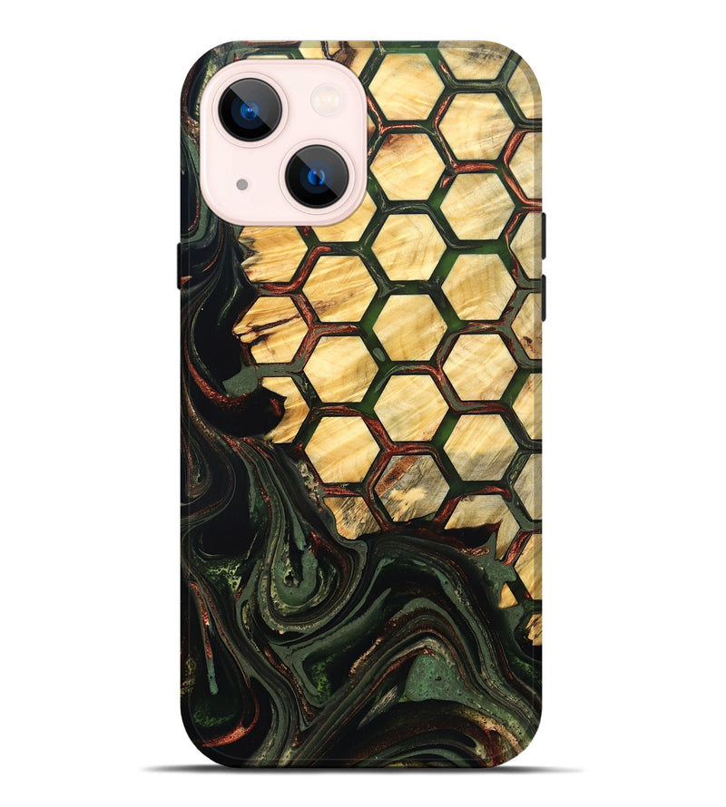 iPhone 14 Plus Wood Live Edge Phone Case - Ashlie (Pattern, 823997)