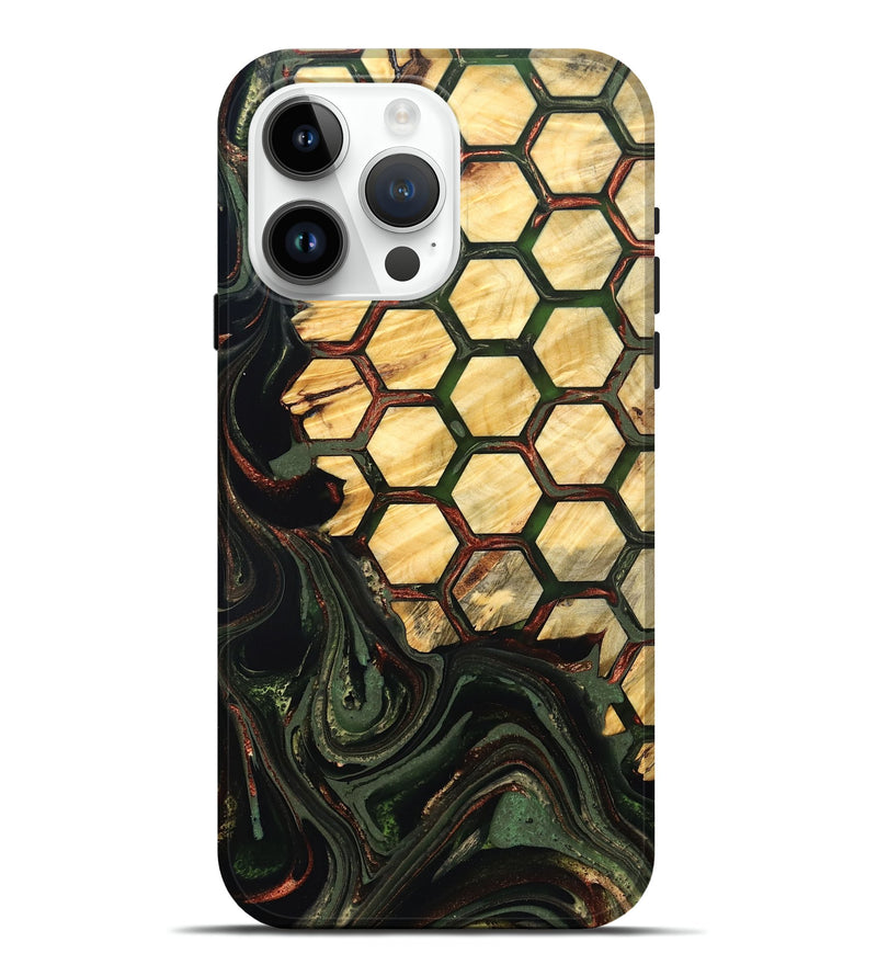 iPhone 15 Pro Max Wood Live Edge Phone Case - Ashlie (Pattern, 823997)