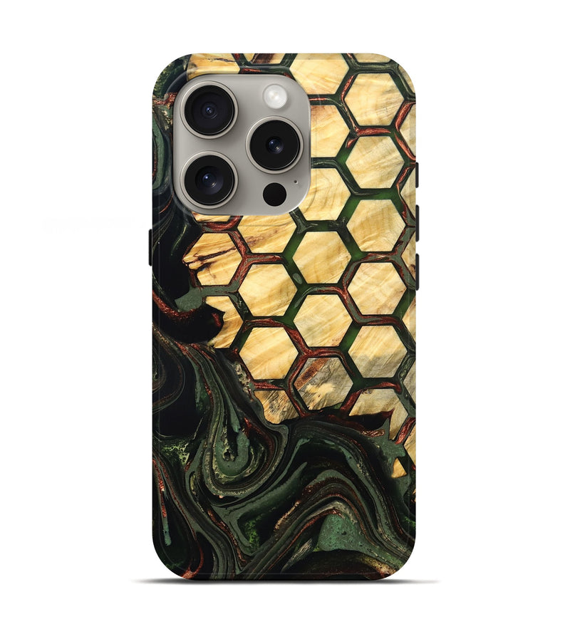 iPhone 16 Pro Wood Live Edge Phone Case - Ashlie (Pattern, 823997)