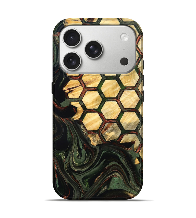 iPhone 17 Pro Wood Live Edge Phone Case - Ashlie (Pattern, 823997)