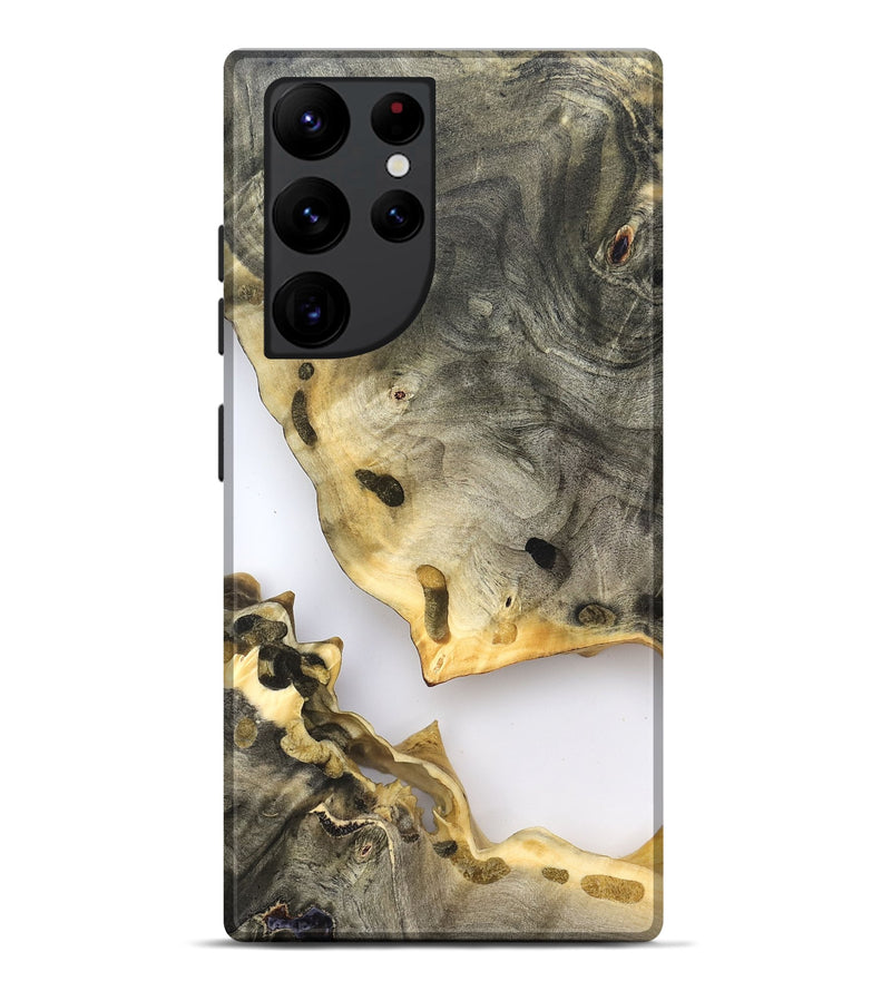 Galaxy S22 Ultra Wood Live Edge Phone Case - Dixie (Clear, 823998)