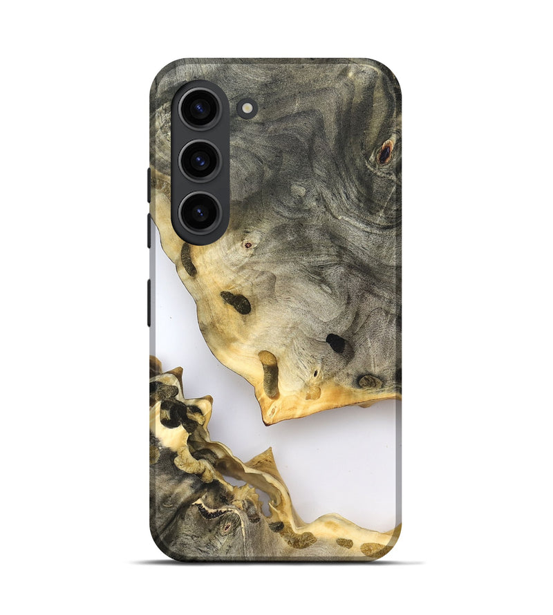 Galaxy S23 Wood Live Edge Phone Case - Dixie (Clear, 823998)
