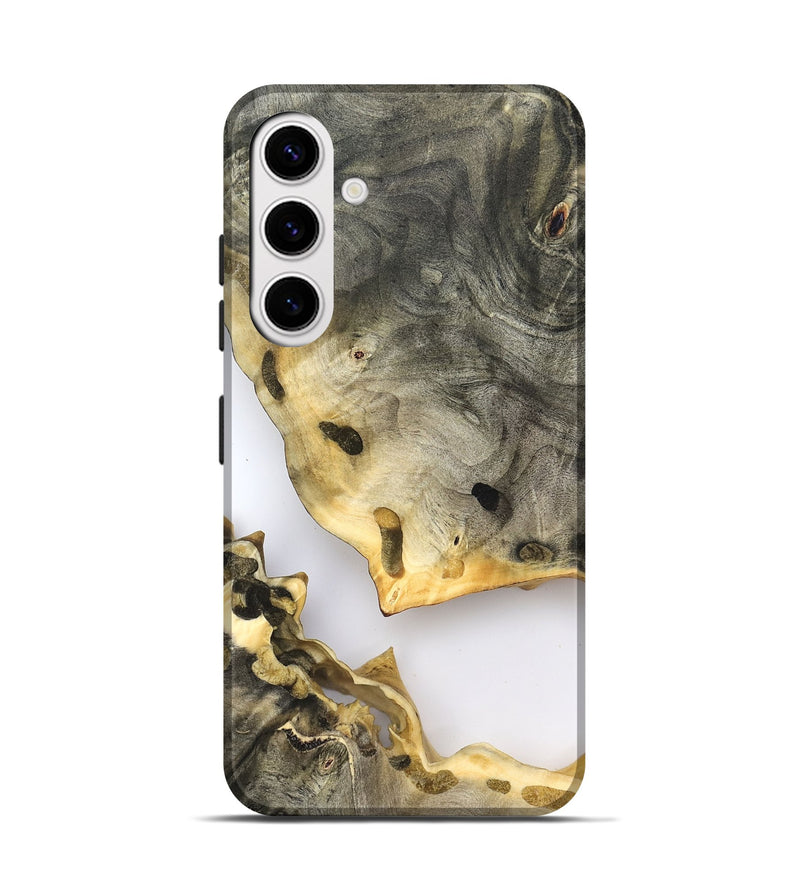 Galaxy S25 Wood Live Edge Phone Case - Dixie (Clear, 823998)