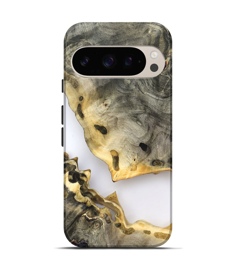 Pixel 10 Pro Wood Live Edge Phone Case - Dixie (Clear, 823998)