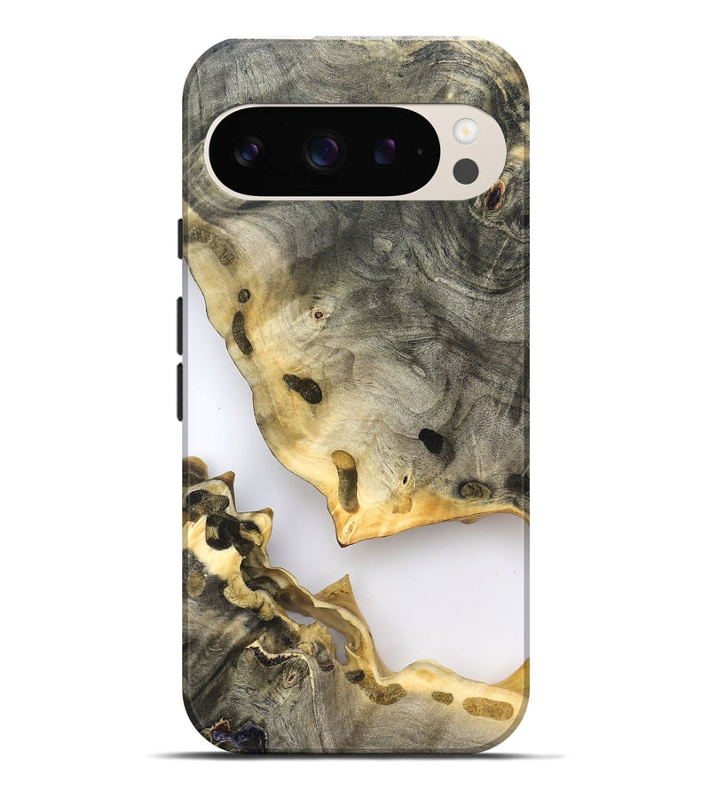 Pixel 9 Pro XL Wood Live Edge Phone Case - Dixie (Clear, 823998)
